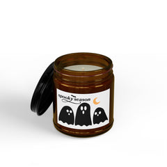 Spooky Season Soy Candle — Halloween Ghost Scented Jar (4oz & 9oz)