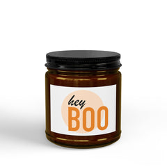 Hey Boo Soy Candle — Scented Jar Candle (4oz & 9oz)